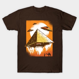 UFO Pyramid Graphic Tee T-Shirt